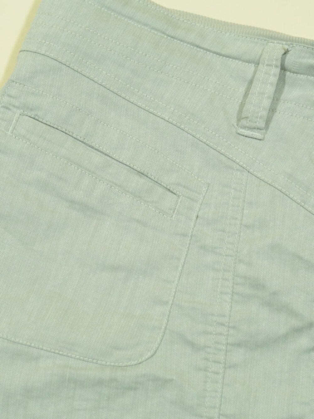Kuhl Cabo Shorts Womens 6 Light Gray Lightweight Cotton Linen Blend UPF